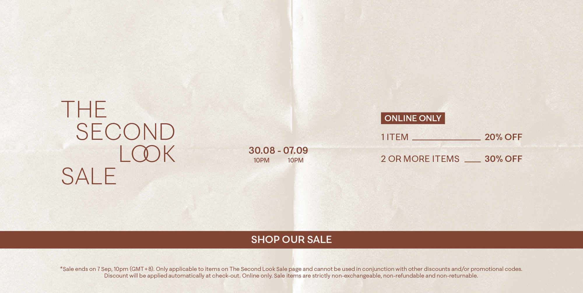 The Second Look Sale