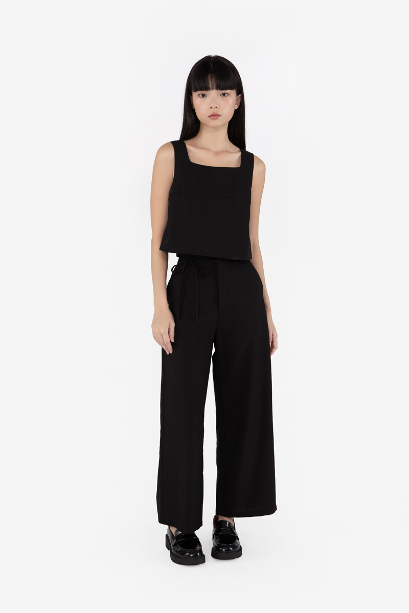 The Elodie Polka Dot Flare Pants