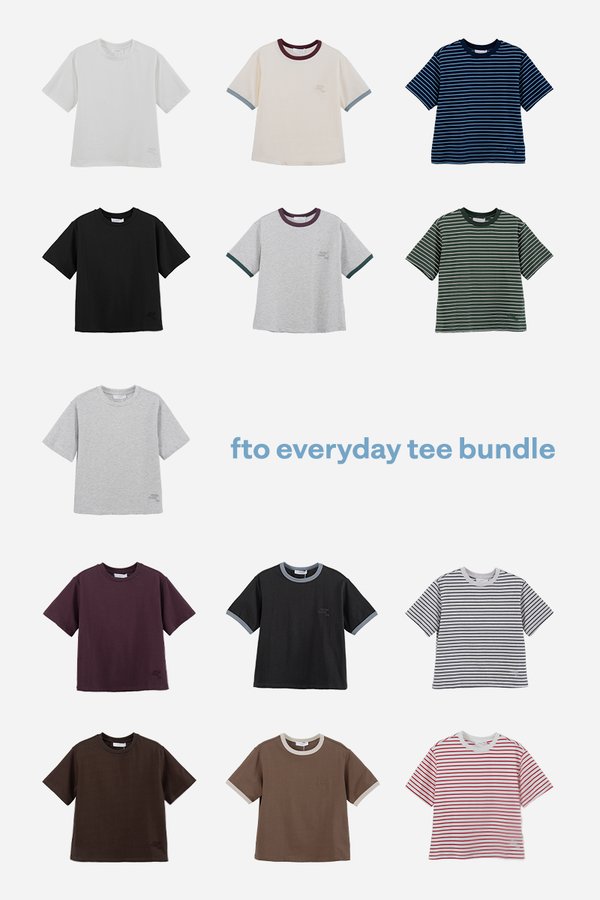 FTO Everyday Tee Bundle