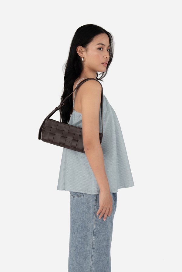 GVN Small Woven Frame Bag