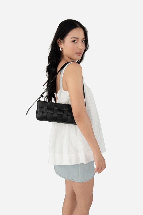 GVN Small Woven Frame Bag