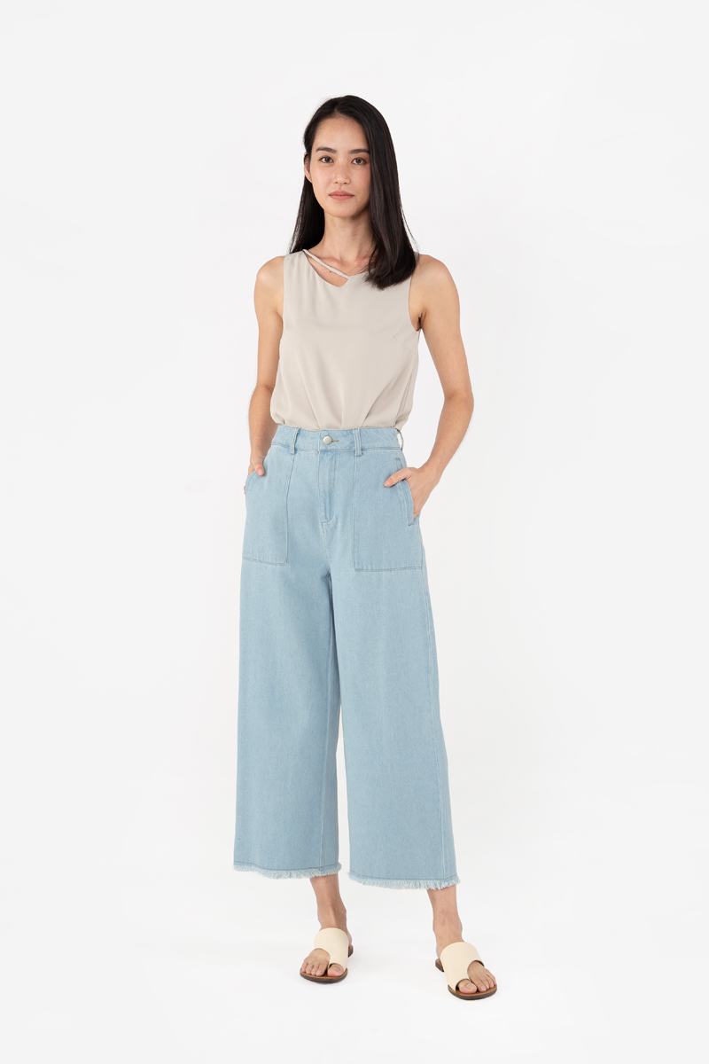 Belinda White High Waist Jeans main image 1